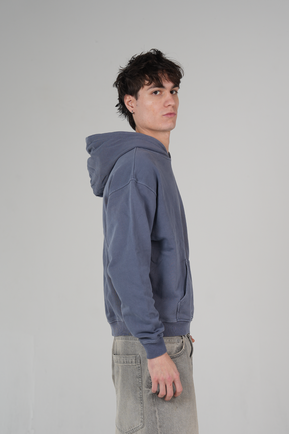 SUDADERA 400 GSM WASHED