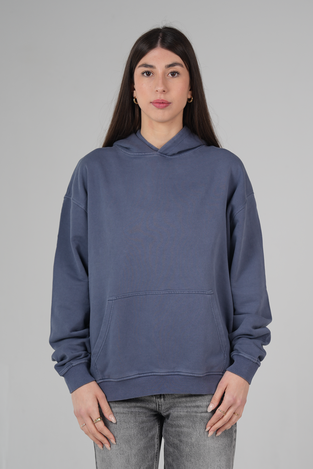 SUDADERA 400 GSM WASHED