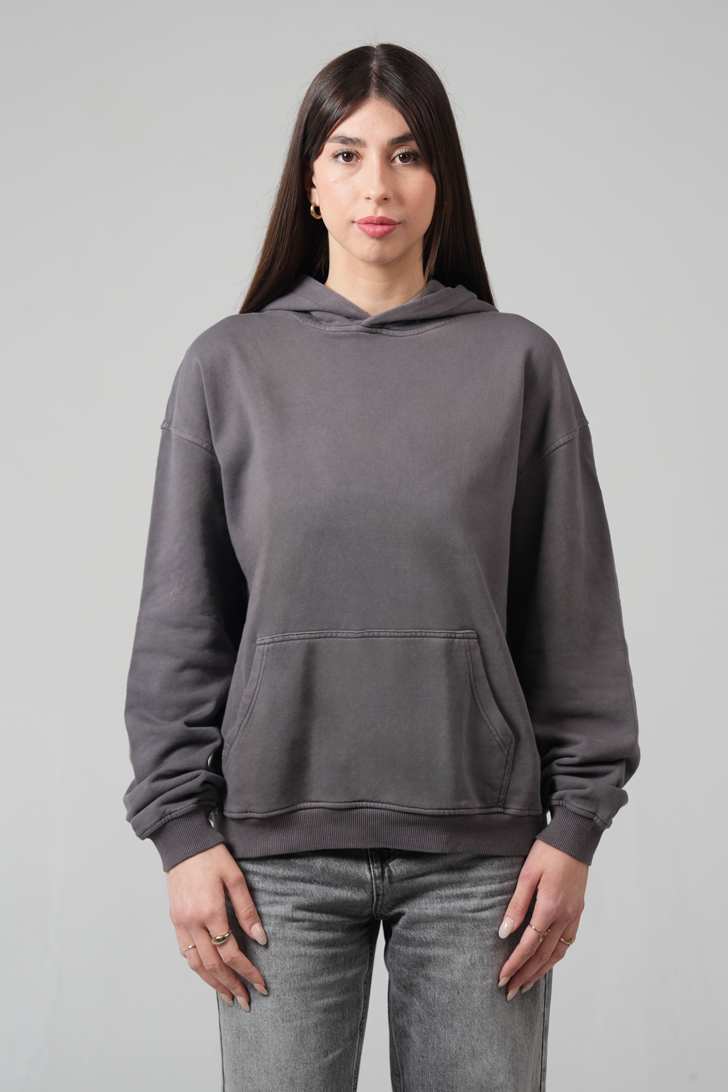 SUDADERA 400 GSM WASHED