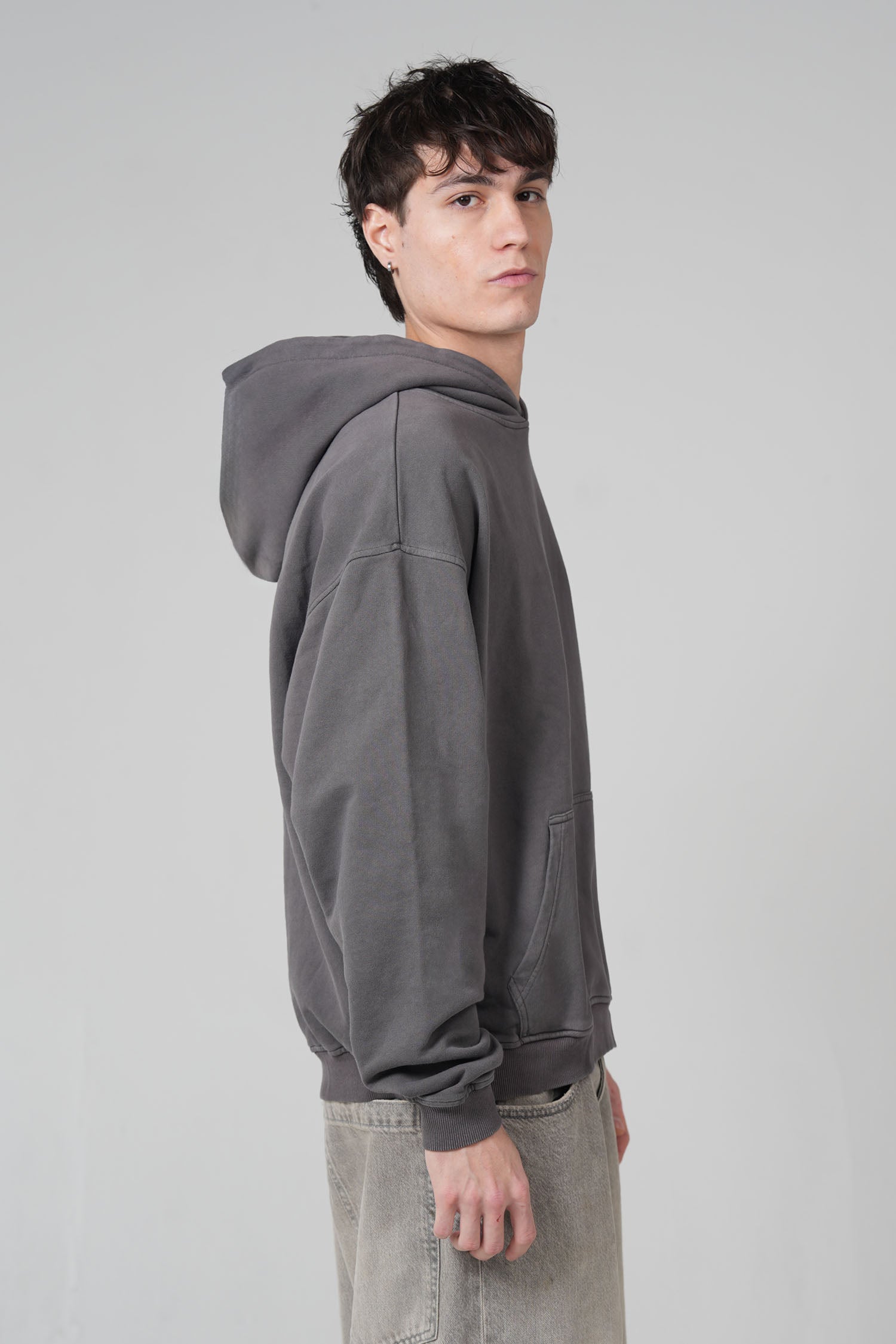 SUDADERA 400 GSM WASHED