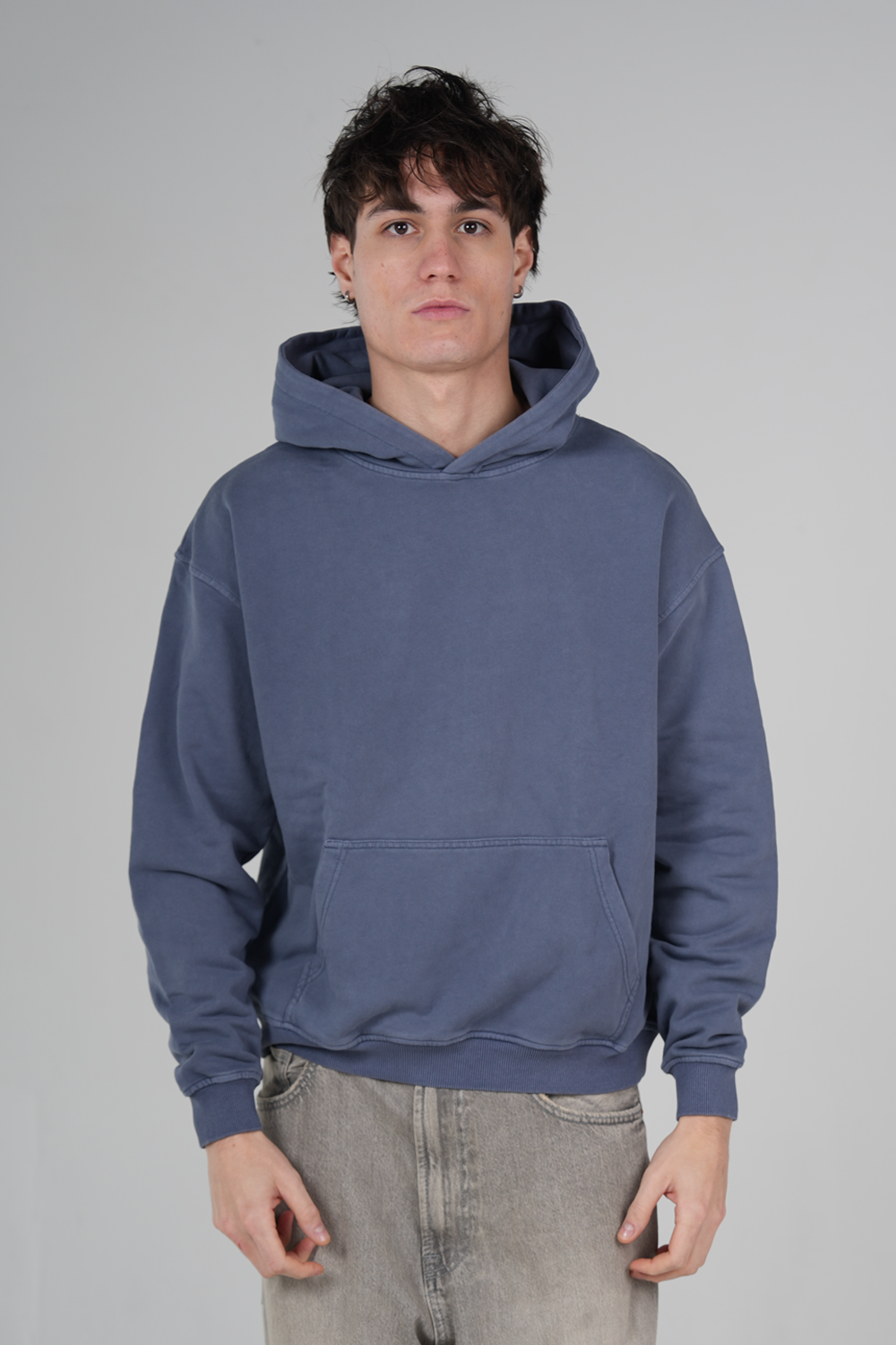 SUDADERA 400 GSM WASHED