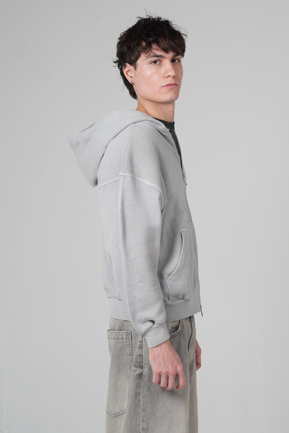 ZIPPER 400 GSM WASHED