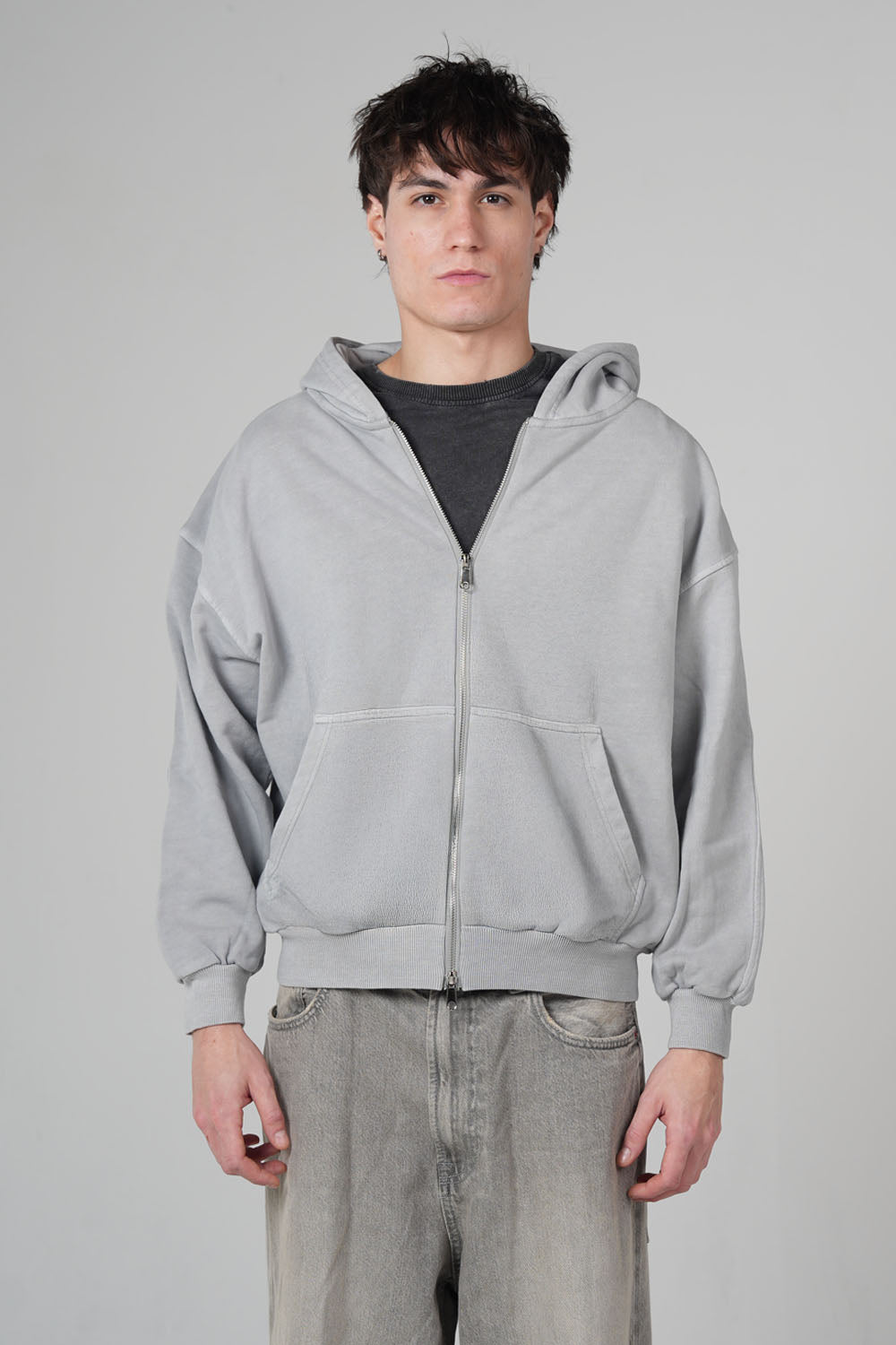 ZIPPER 400 GSM WASHED