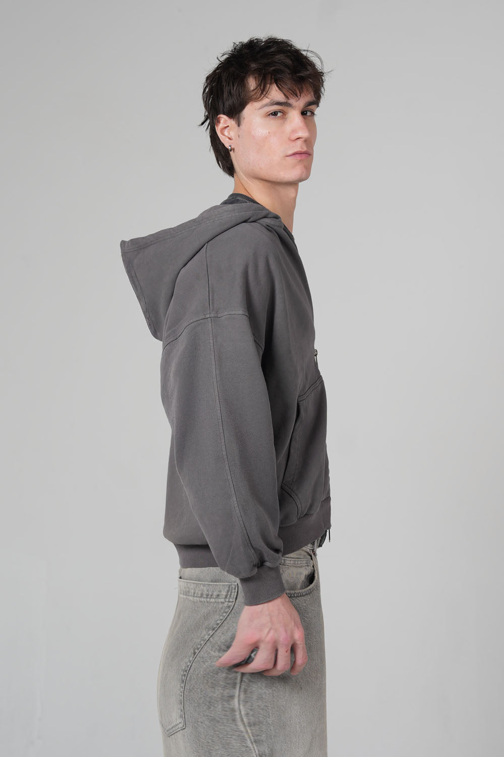 ZIPPER 400 GSM WASHED