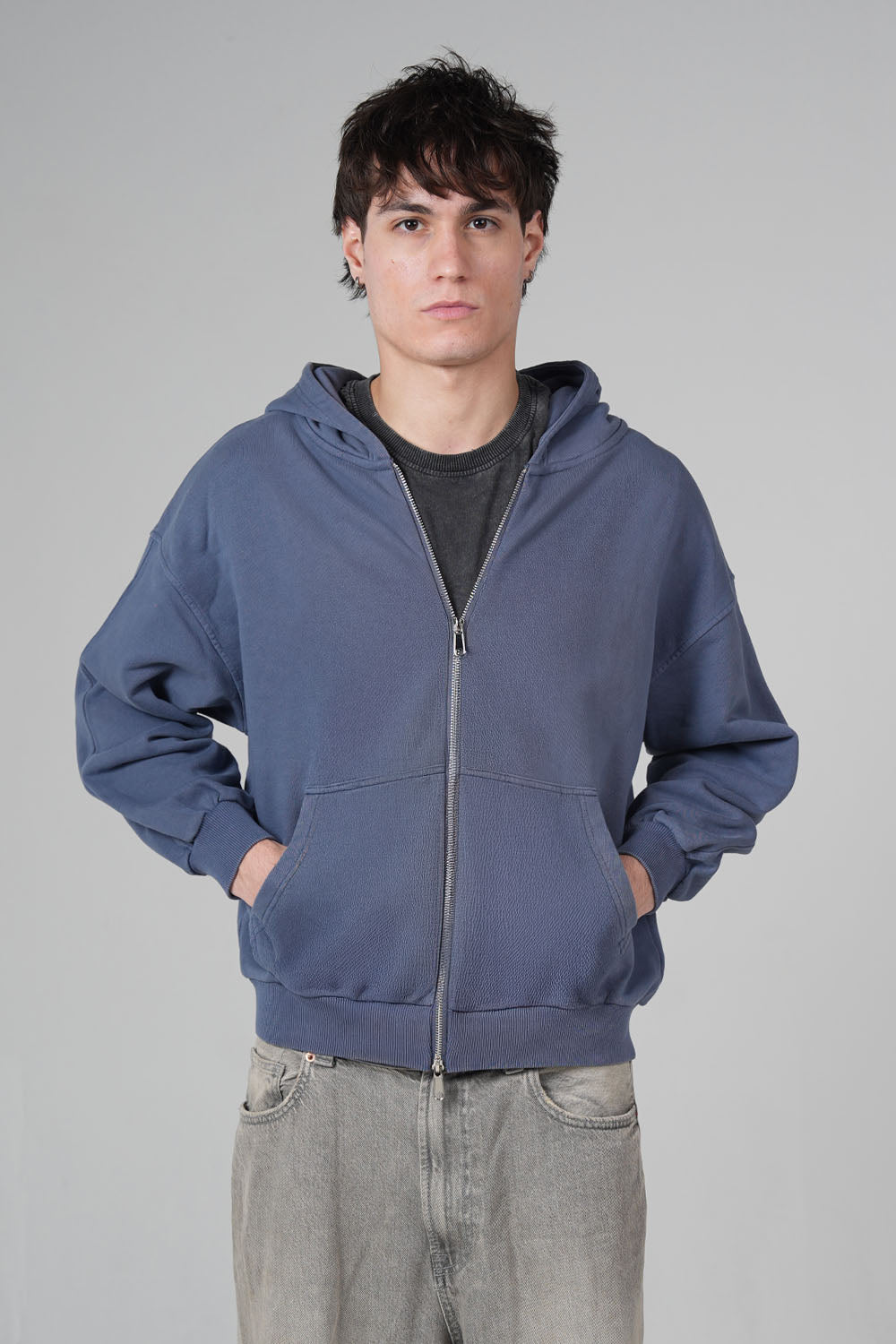 ZIPPER 400 GSM WASHED