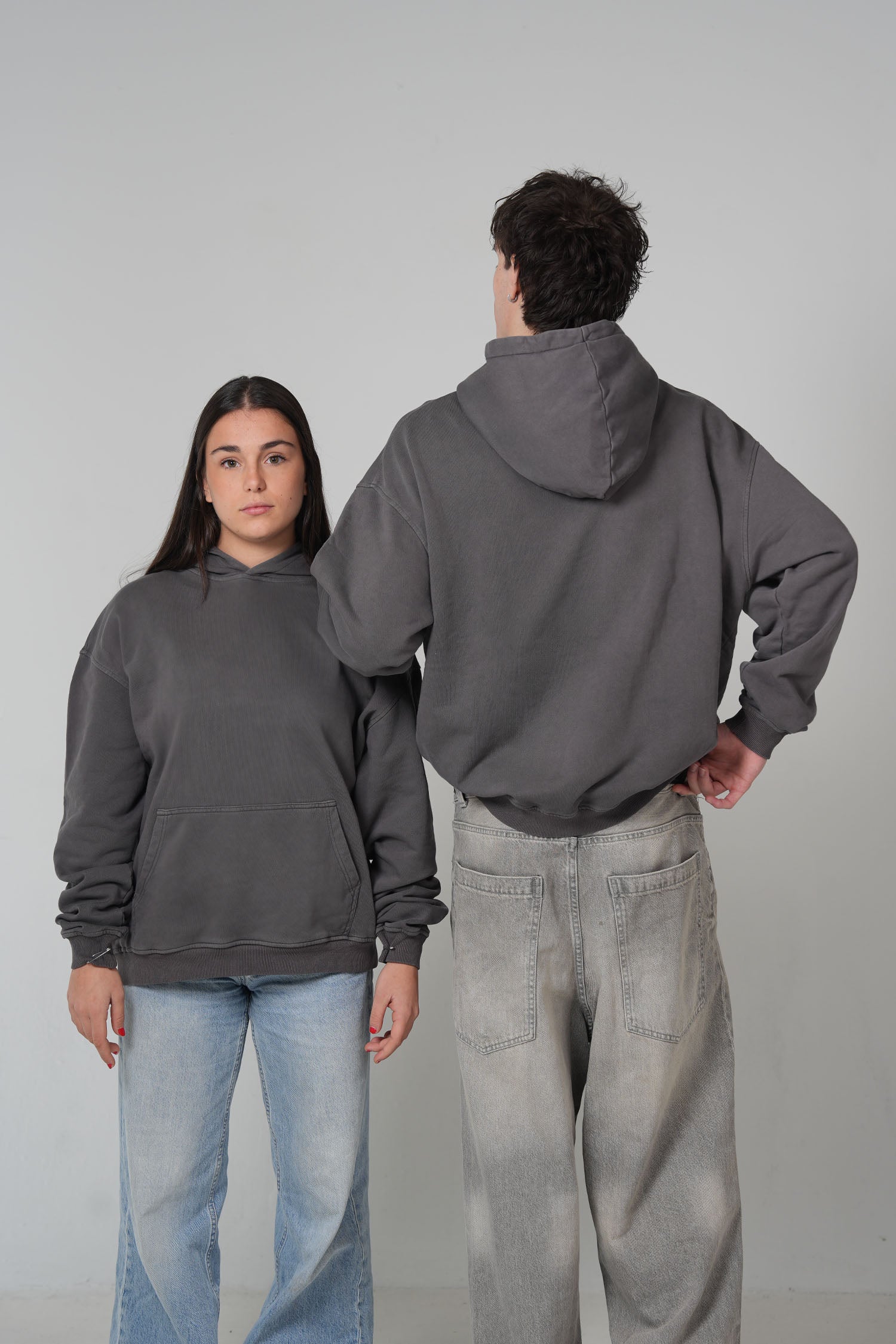 SUDADERA 400 GSM WASHED