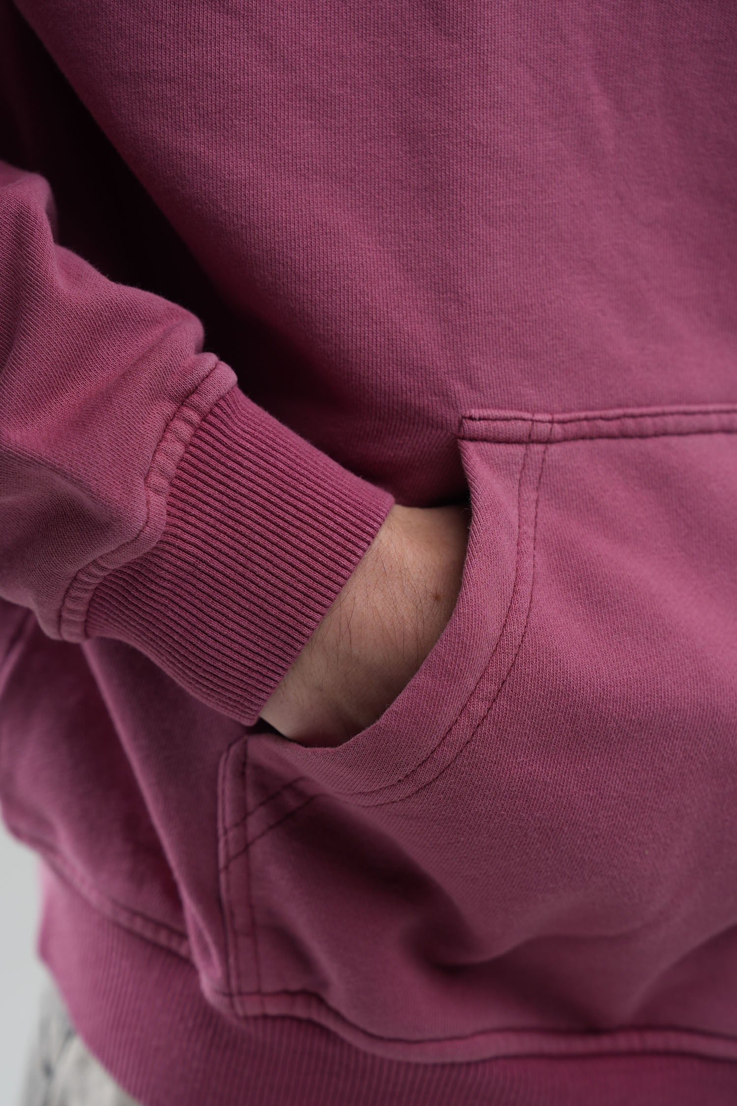 SUDADERA 400 GSM WASHED