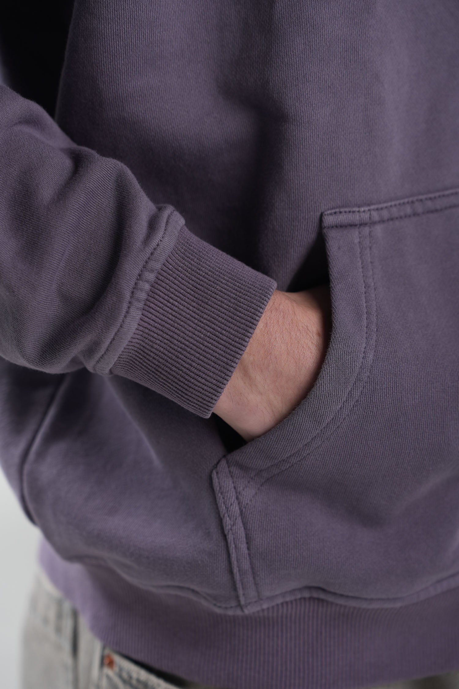 SUDADERA 400 GSM WASHED