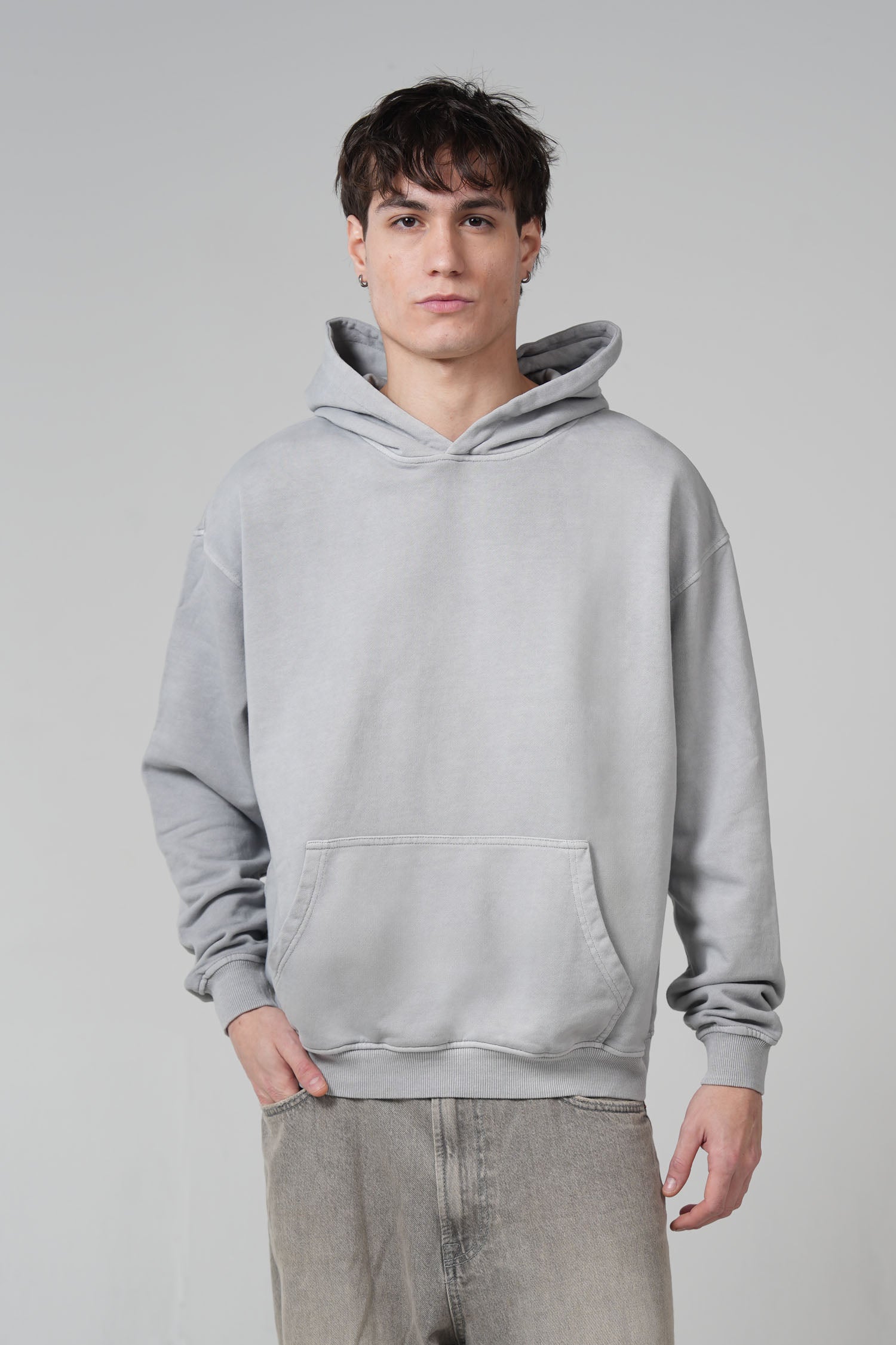 SUDADERA 400 GSM WASHED